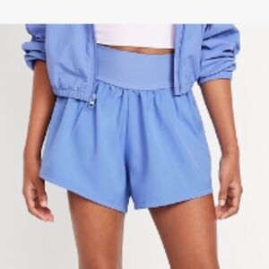 Old Navy Kid’s Athletic Shorts in Light Blue / Purple - Girls size XS